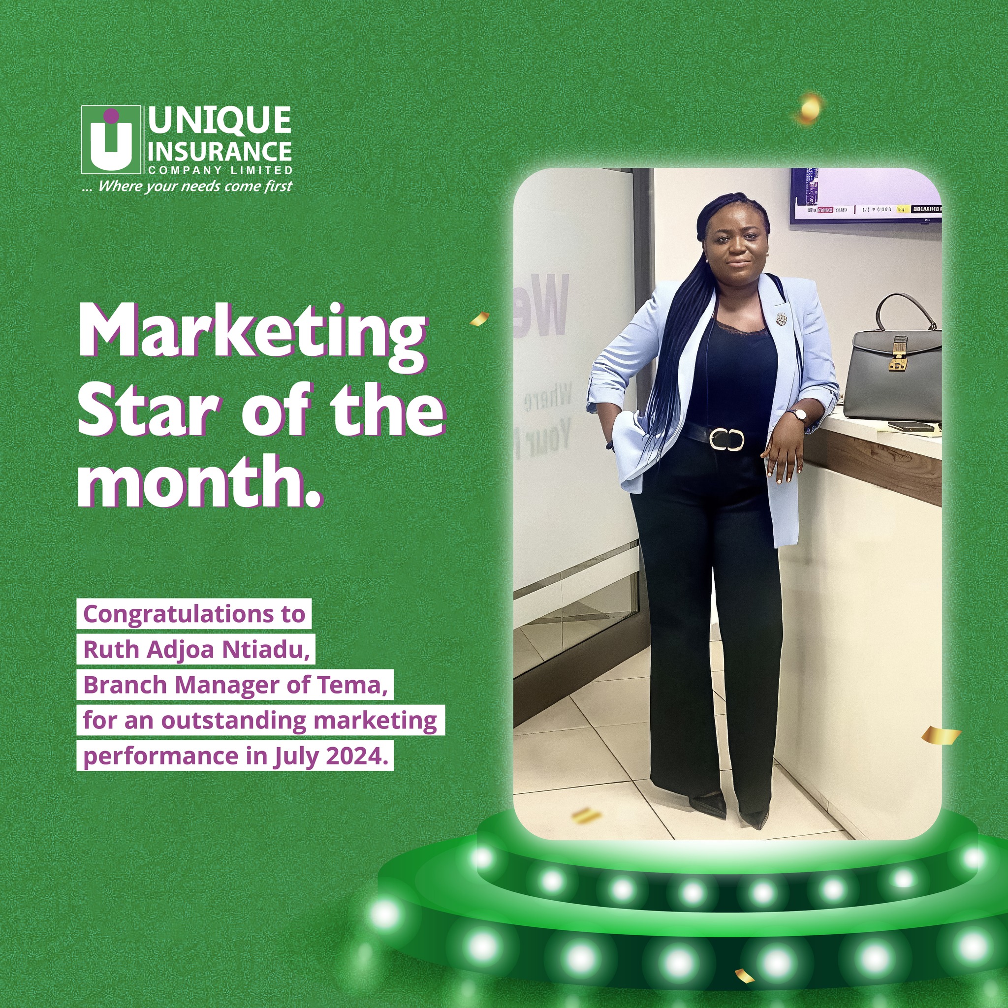 Our Marketing Star, Ruth Adjoa Ntiadu 🥳