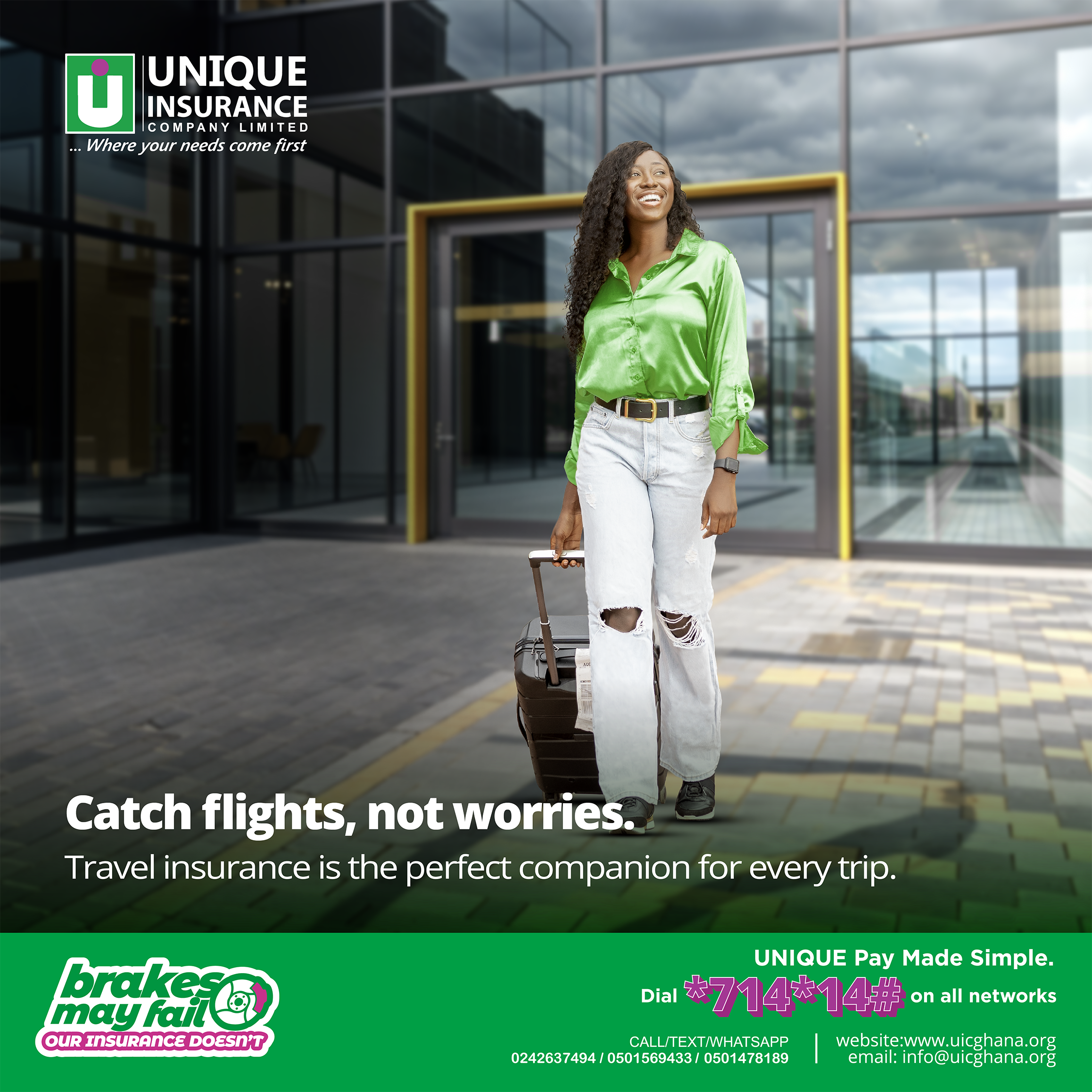 Explore the world with confidence. Call 0207605347 to get started.