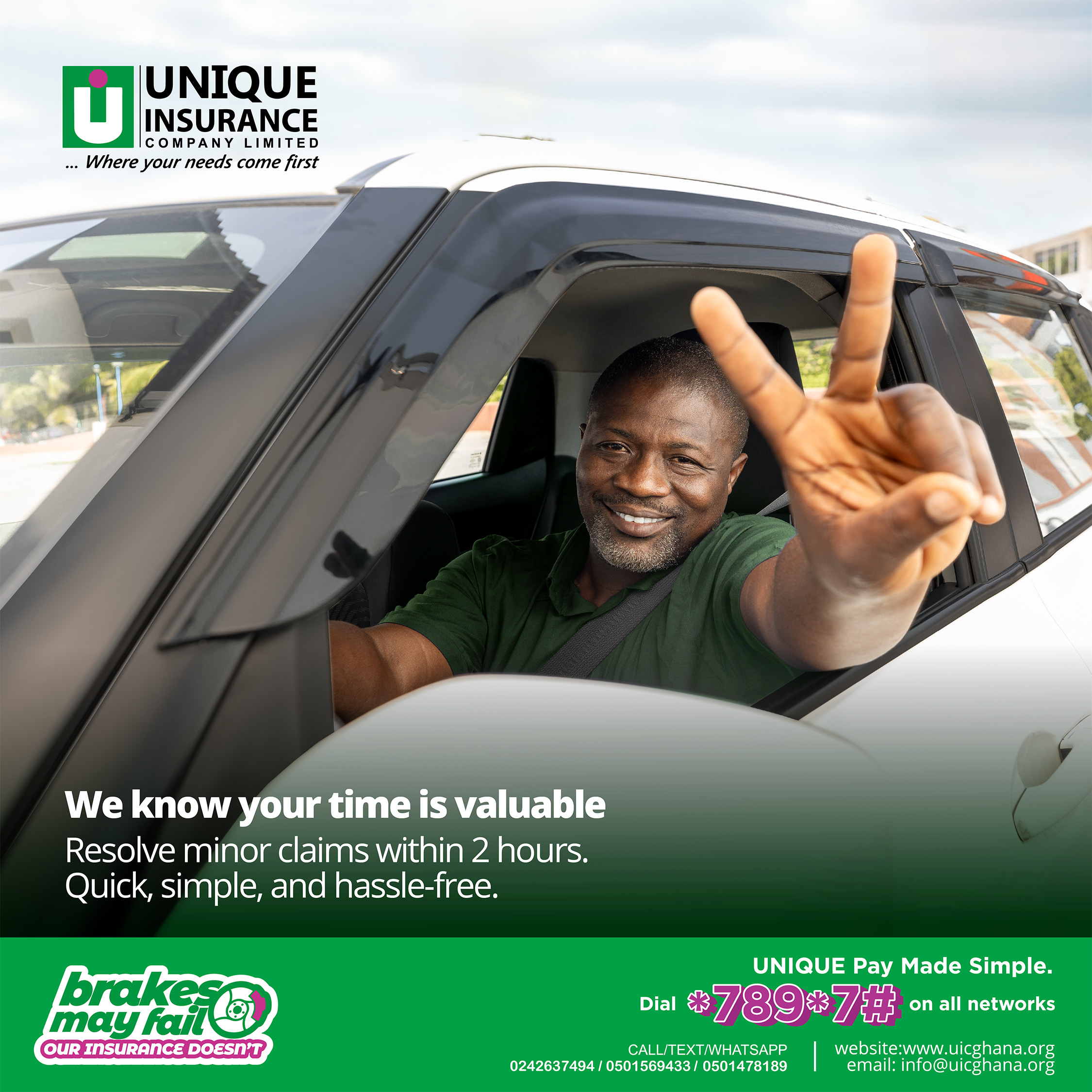 Your time matters to us! Always.