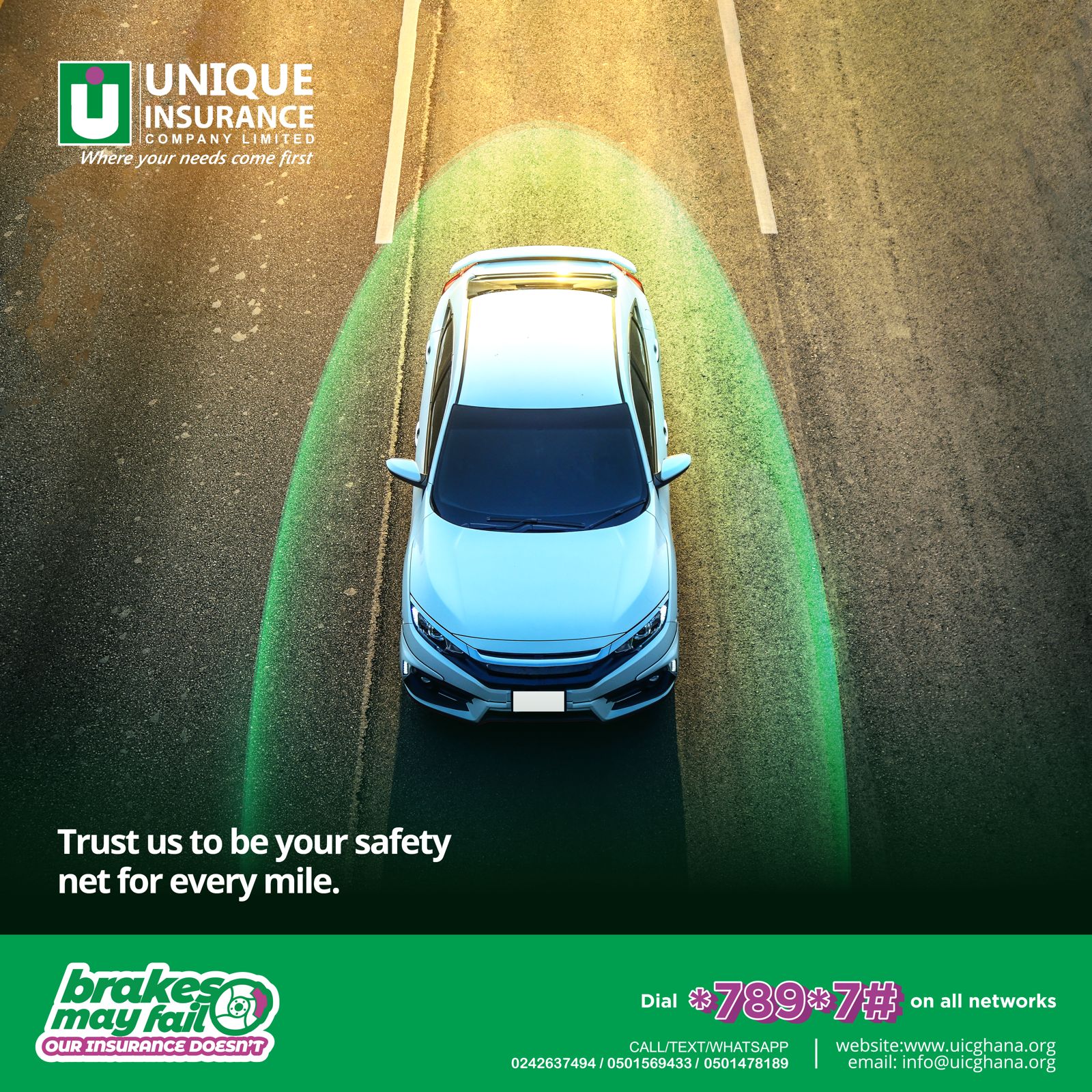 Unique Insurance shields you